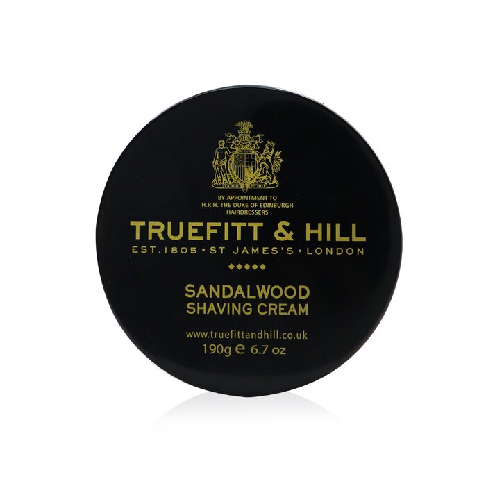 Truefitt & Hill Sandalwood Shaving Cream - Krim Bercukur 190g/6.7ozProduct Thumbnail