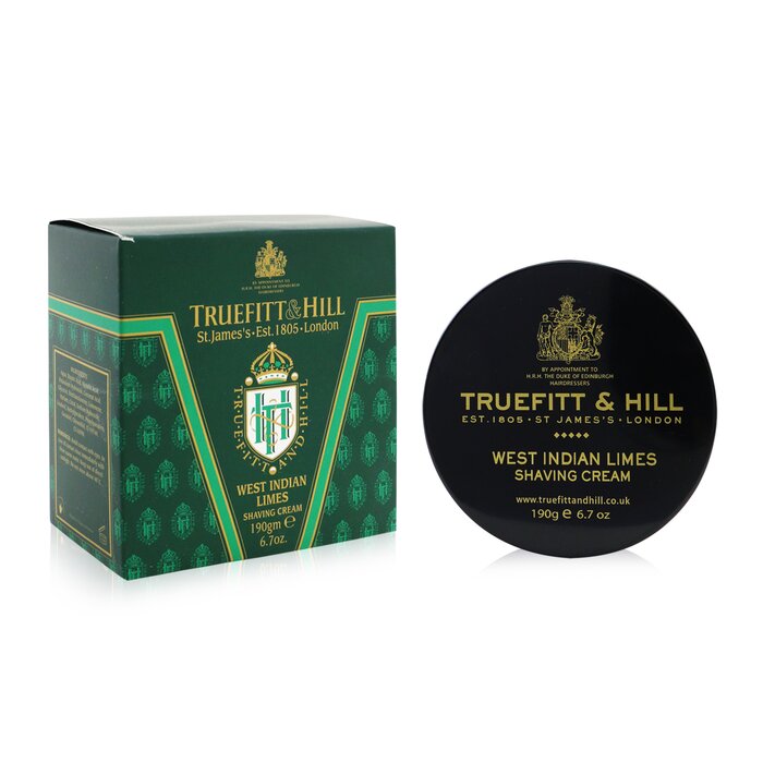 Truefitt & Hill West Indian Limes - Barberingskrem 190g/6.7ozProduct Thumbnail