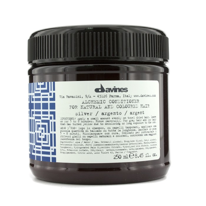 Davines Alchemic Conditioner Silver (Luonnollisille ja harmaille hiuksille) 250ml/8.45ozProduct Thumbnail