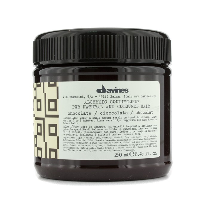 Davines Alchemic Conditioner Chocolate (For Natural & Dark Brown to Black Hair) 250ml/8.45ozProduct Thumbnail