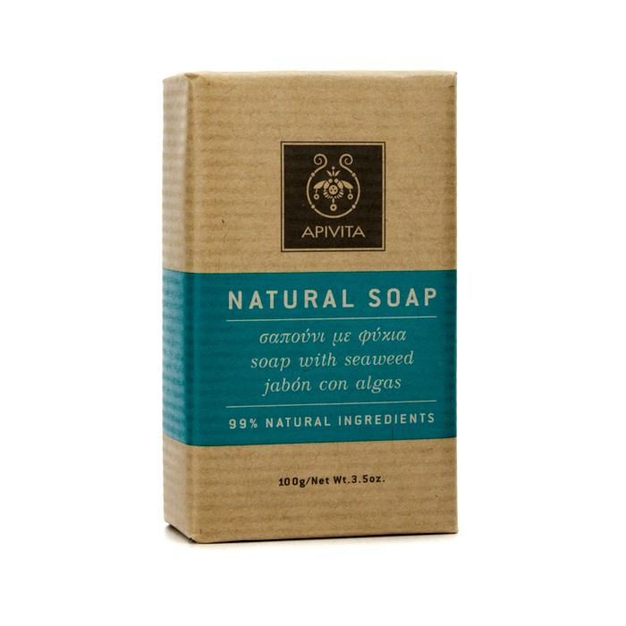 Apivita Natural Soap with Seaweed (Ideal For All Skin Types) 100g/3.5ozProduct Thumbnail