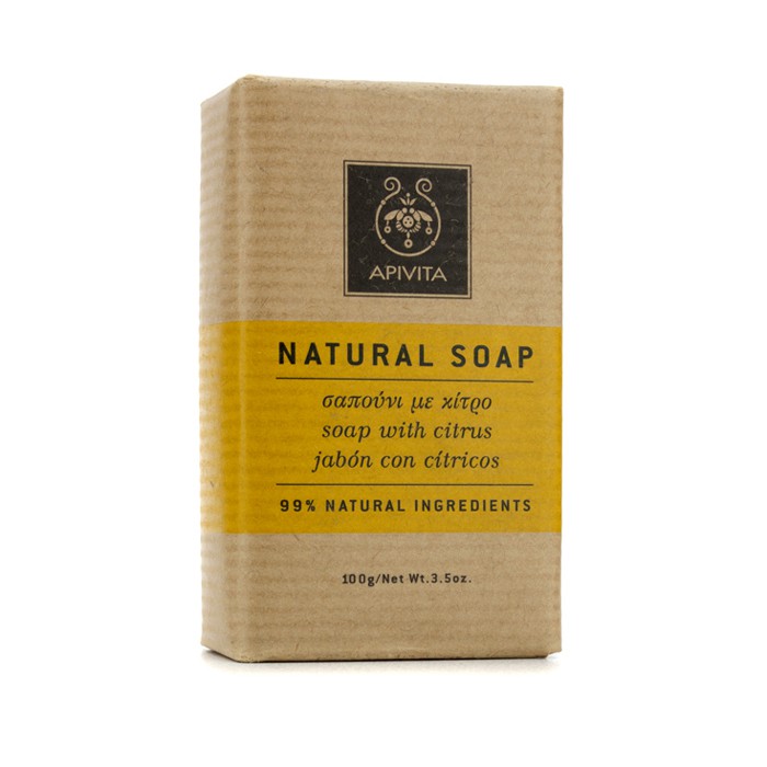 Apivita Natural Soap with Citrus (Ideal For All Skin Types) 100g/3.5ozProduct Thumbnail