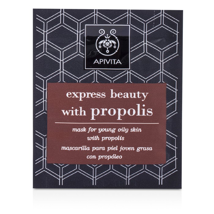 Apivita Express Beauty Mask For Young Oily Skin with Propolis 6x(2x8ml)Product Thumbnail