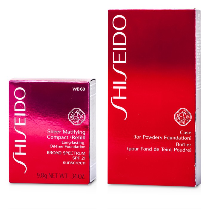 Shiseido Sheer Matifying פודרה קומפקטית נטולת שמן SPF21 9.8g/0.34ozProduct Thumbnail