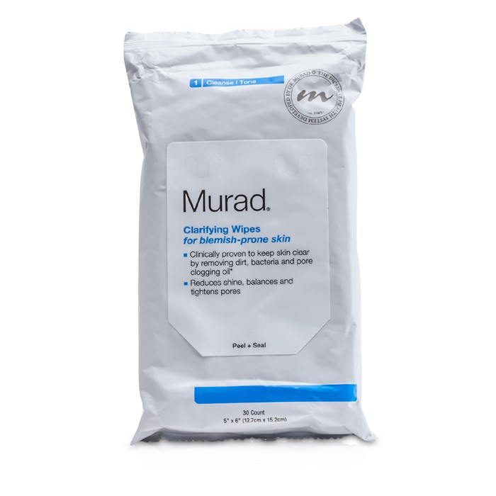Murad Clarifying Wipes For Blemish-Prone Skin 30wipesProduct Thumbnail