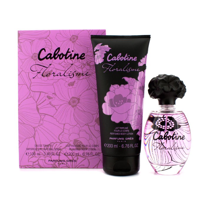 Gres Cabotine Floralisme Coffret: Eau De Toilette Spray 100ml/3.4oz + Perfumed Body Lotion 200ml/6.76oz 2pcsProduct Thumbnail
