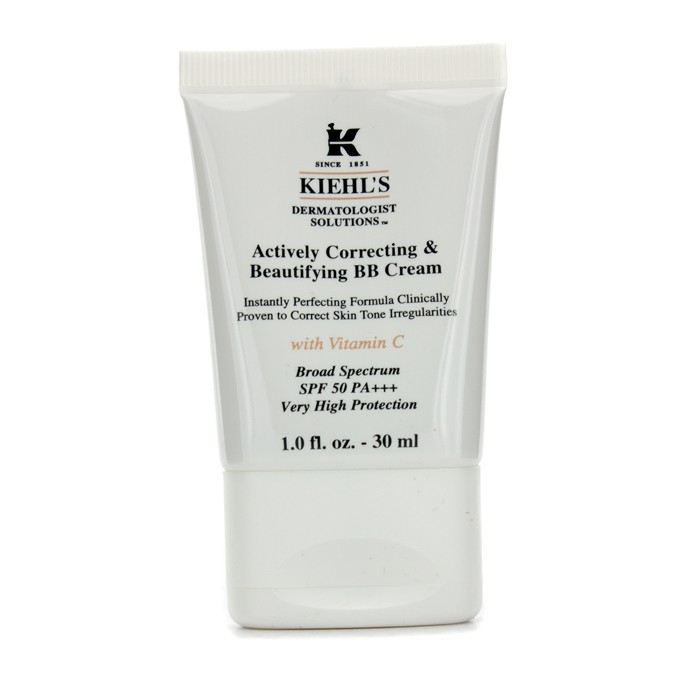 Kiehl's Actively Correcting & Beautifying BB Cream SPF 50 PA+++ (Light) - Krim Wajah 30ml/1ozProduct Thumbnail