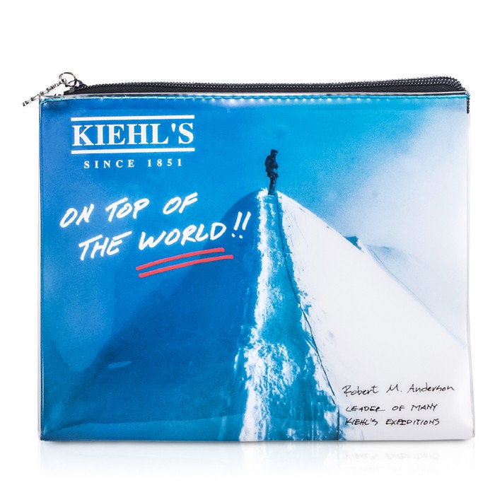 Kiehl's Zestaw On Top Of The World Set: szampon + Cream + krem + krem do rąk + balsam do ust+ kuracja pod oczy+ kosmetyczka 6pcs+1bagProduct Thumbnail