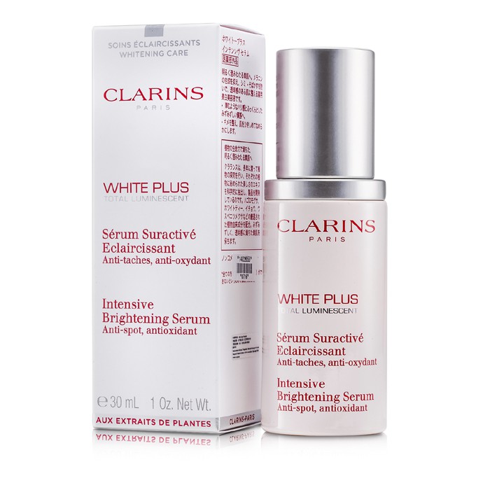 Clarins White Plus Total Luminescent Intensive Brightening Serum - Serum Pencerah Wajah 30ml/1ozProduct Thumbnail