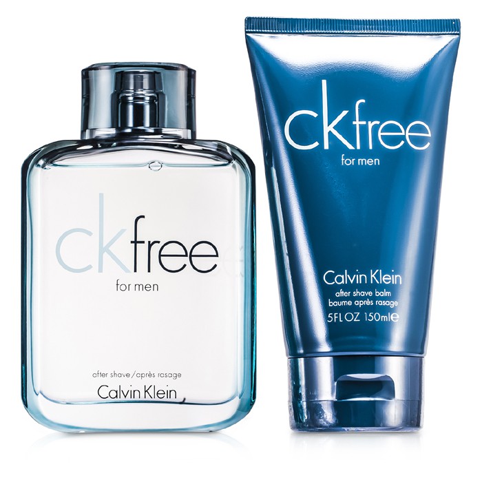 Calvin Klein CK Free Travel Edition Coffret: After Shave Lotion 100ml/3.4oz + After Shave Balm (Alcohol Free) 150ml/5oz 2pcsProduct Thumbnail