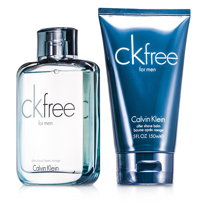 Calvin Klein CK Free Travel Edition Coffret: After Shave Lotion 100ml/3.4oz + After Shave Balm (Alcohol Free) 150ml/5oz 2pcsProduct Thumbnail