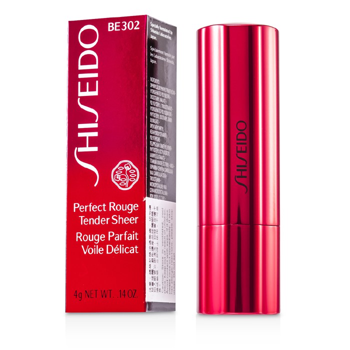 Shiseido Perfect Rouge Tender Sheer Jemný transparentný rúž – BE302 Topaz 4g/0.14ozProduct Thumbnail