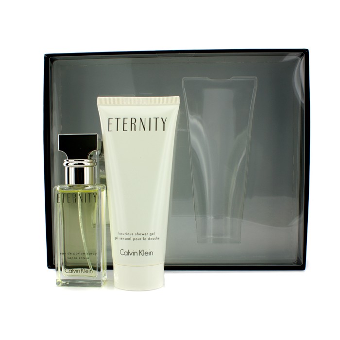 Calvin Klein Zestaw Eternity: perfumy w sprayu 30ml/1oz + luksusowy żel pod prysznic 100ml/3.4oz 2pcsProduct Thumbnail