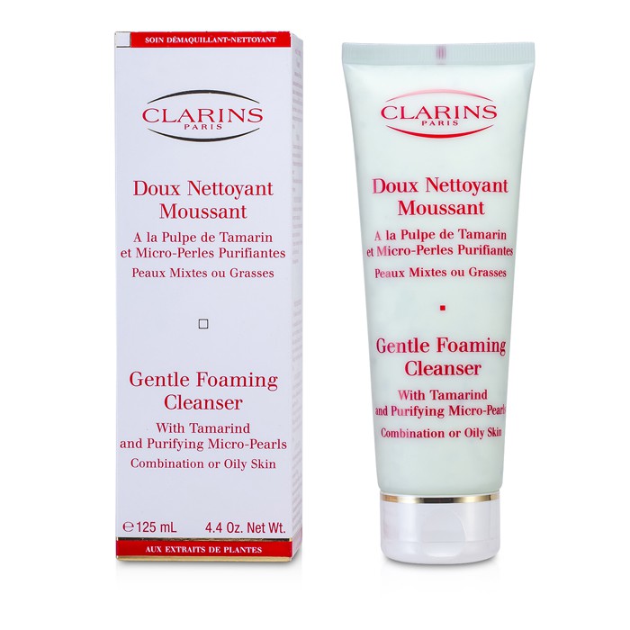 Clarins Gentle Foaming Cleanser With Tamarind & Purifying Micro Pearls (Combination/ Oily Skin) 125ml/4.4ozProduct Thumbnail