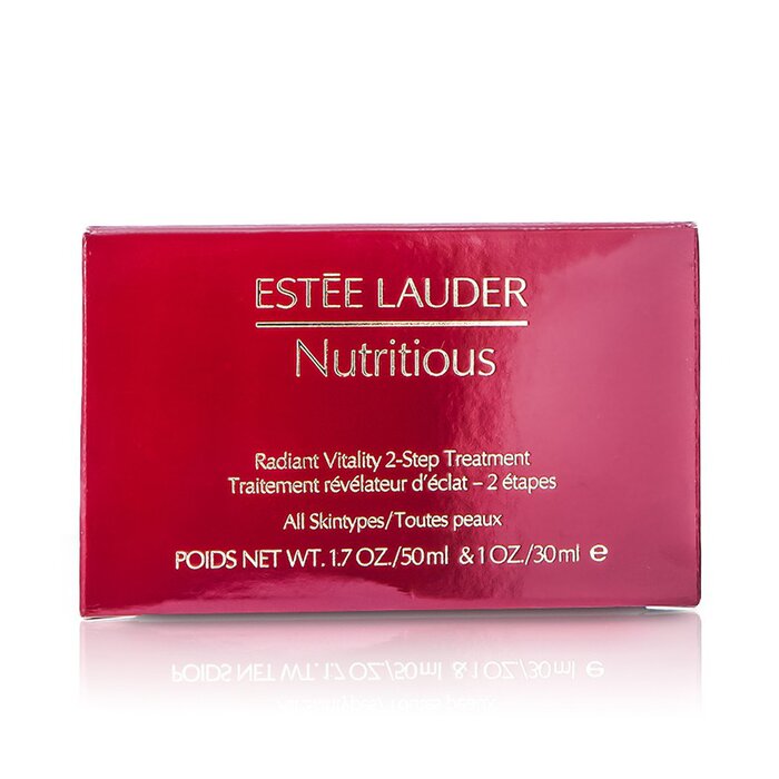 Estee Lauder 雅詩蘭黛 超能紅石榴微循環雙效面膜 Nutritious Radiant Vitality 2-Step Treatment 50ml+30mlProduct Thumbnail