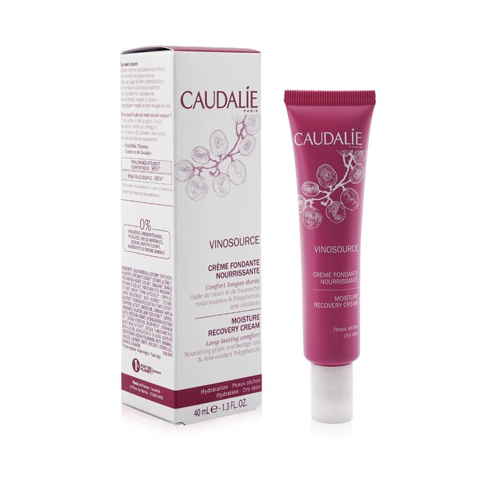 Caudalie Krem nawilżający do skóry suchej Vinosource Moisture Recovery Cream (For Dry Skin) 40ml/1.3ozProduct Thumbnail