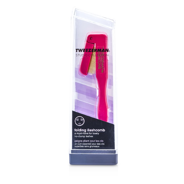 Tweezerman Skládací hřebínek na řasy Folding Ilashcomb (Studio Collection) – Pink Picture ColorProduct Thumbnail