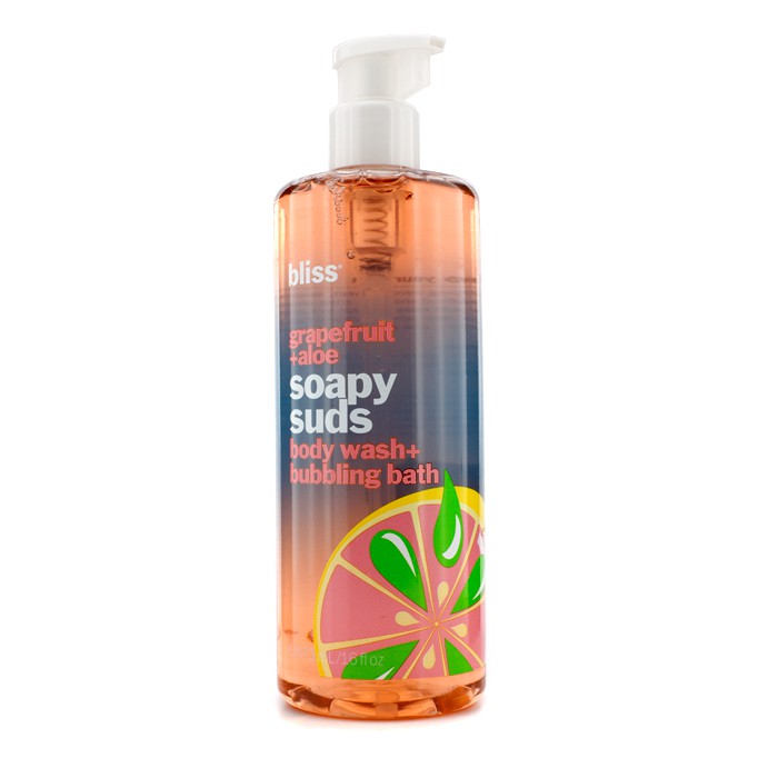 Bliss Grapefruit + Aloe Soapy Suds 473ml/16ozProduct Thumbnail