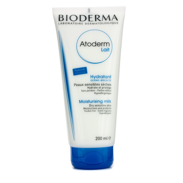 Bioderma Atoderm Moisturising Milk - For Dry Sensitive Skin (Tube) 200ml/6.7ozProduct Thumbnail