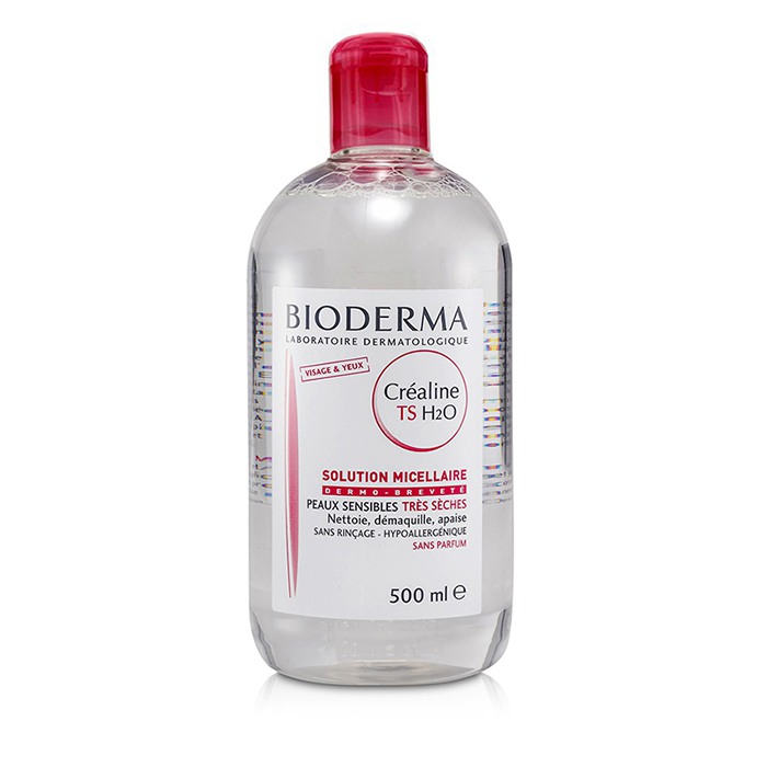 Bioderma Sensibio (Crealine) TS H2O Micelle Solution (For Very Dry Skin) 500ml/16.7ozProduct Thumbnail