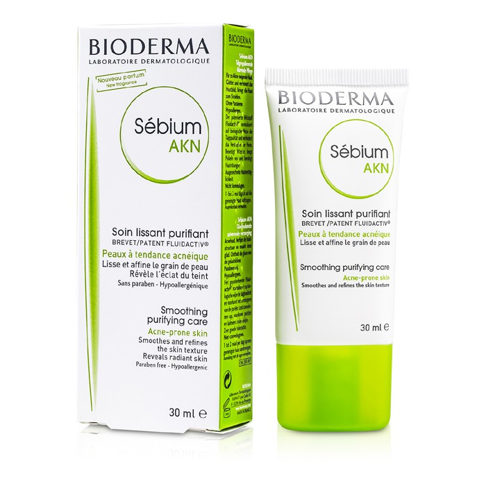 Bioderma Krem na dzień Sebium AKN Smoothing Purifying Care (For Smoothes and Relines the Skin Texture Reveals Radiant Skin) 30ml/1ozProduct Thumbnail