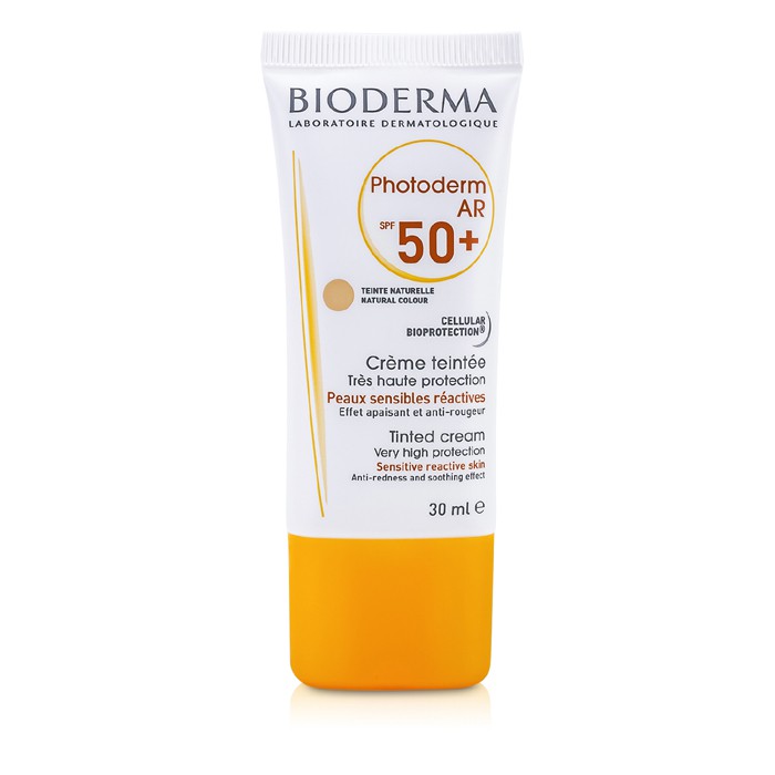 Bioderma Photoderm AR كريم خفيف اللون بحماية عالية SPF50+ (لون طبيعي) للبشرة الحساسة 30ml/1ozProduct Thumbnail