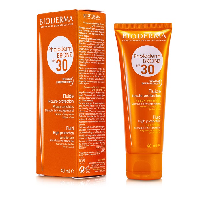 Bioderma Photoderm Bronz High Protection Sun Fluid SPF30 (For Sensitive Skin) 40ml/1.33ozProduct Thumbnail