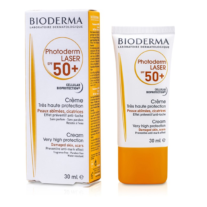 Bioderma Photoderm Laser Very High Protection Cream SPF 50+ (For Damaged/ Scars Skin) 30ml/1ozProduct Thumbnail