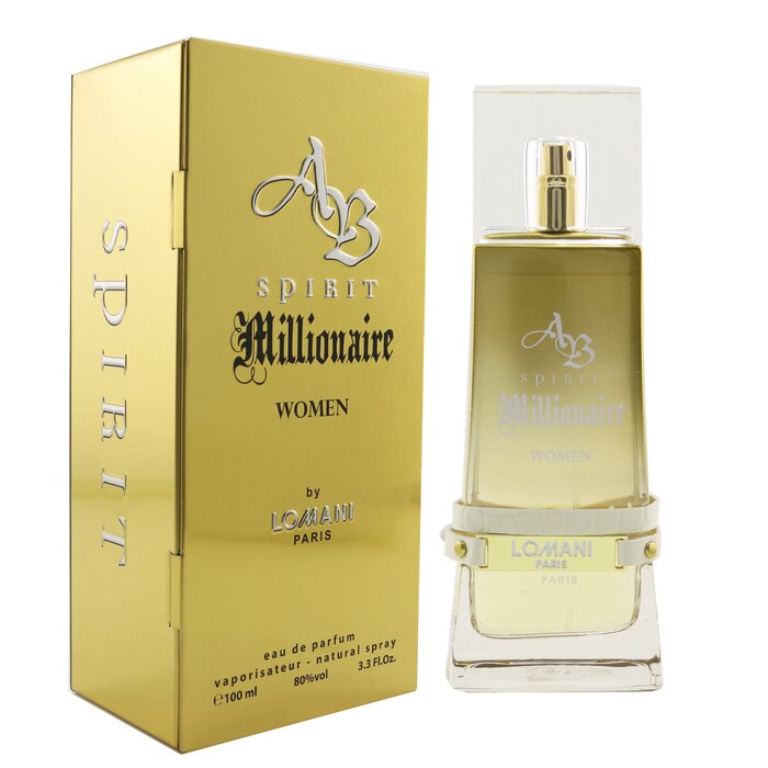 Lomani 羅曼尼 AB Spirit Millionaire Eau De Parfum 女性香水 100ml/3.3ozProduct Thumbnail