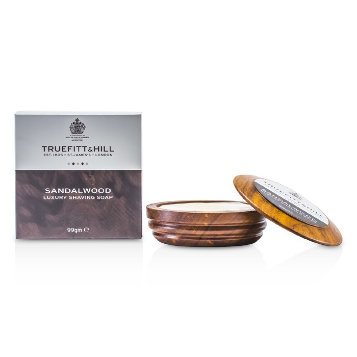 Truefitt & Hill Sandalwood Luxury Shaving Soap (In Wooden Bowl) 99g/3.3ozProduct Thumbnail