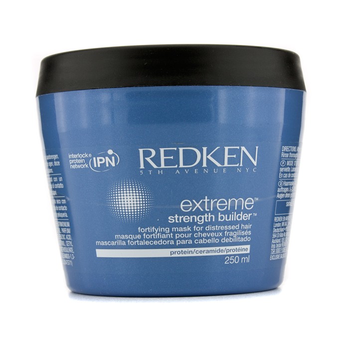 Redken Extreme Strenght Builder Fortifying Mask (For Distressed Hair - Jar) 250ml/8.5ozProduct Thumbnail