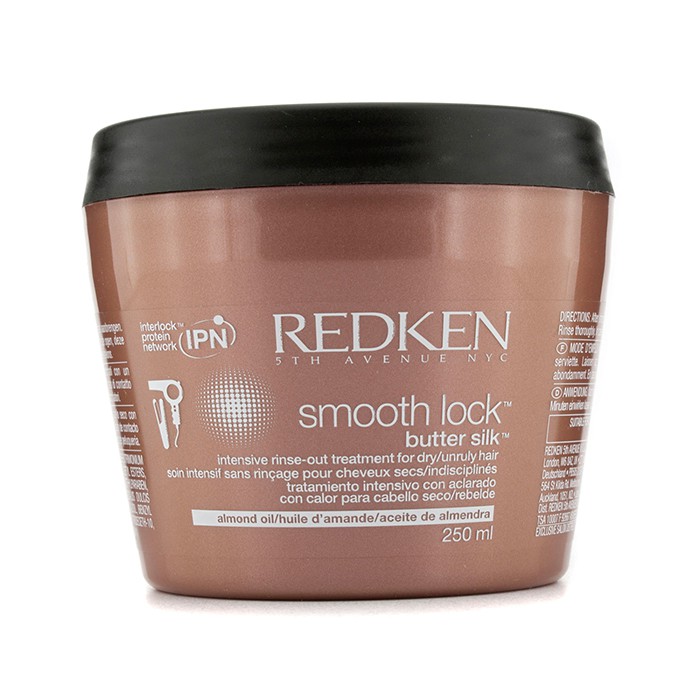 Redken Smooth Lock Butter Silk Intensive Rinse-Out Treatment (For Dry and Unruly Hair - Jar) 250ml/8.5ozProduct Thumbnail