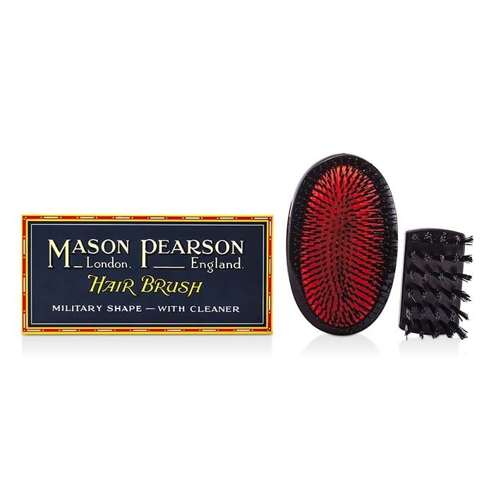 Mason Pearson Cerdas de javali - Extra grande Military Pure Bistle Large Size Hair Bush ( vermelho escuro ) 1pcProduct Thumbnail