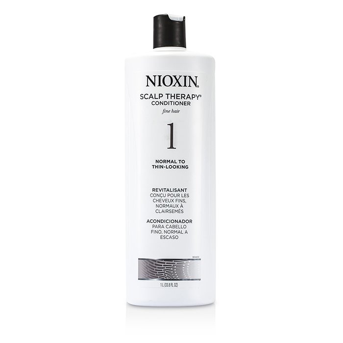 Nioxin System 1 -päännahan terapiahoitoaine hennoille hiuksille, normaaleille ja ohuen näköisille hiuksille 1000ml/33.8ozProduct Thumbnail