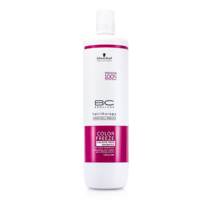 Schwarzkopf BC Color Freeze Sulfate-Free Shampoo (Untuk Rambut Diwarnai) 1250ml/41.67ozProduct Thumbnail