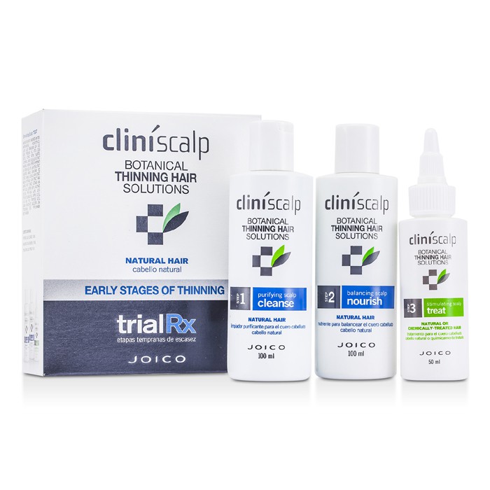 Joico ดูแลหนังศีรษะ Cliniscalp Trial Rx Kit - Early Stages of Thinning (สำหรับผมธรรมชาติ) 3pcsProduct Thumbnail