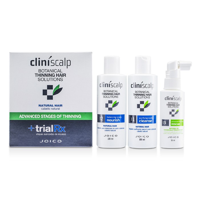 Joico Cliniscalp +Trial Rx Kit - Etapas Avanzadas de Adelgazamietno (Para Cabello Natural) 3pcsProduct Thumbnail