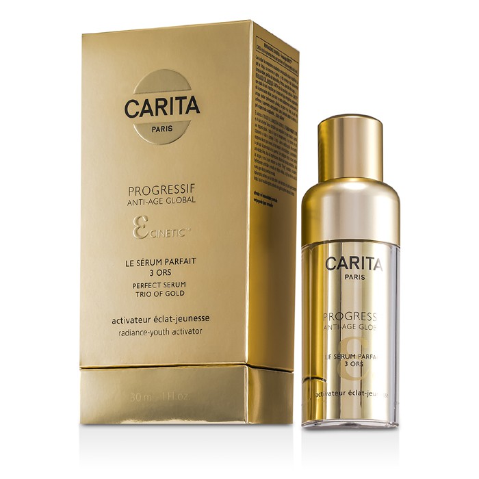 Carita Progressif Suero Anti Edad Global Perfecto Trio de Oro 30ml/1ozProduct Thumbnail