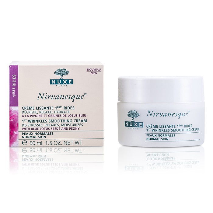 Nuxe Krem wygładzający piersze zmarszczki Nirvanesque 1st Wrinkles Smoothing Cream (skóra normalna) 50ml/1.5ozProduct Thumbnail