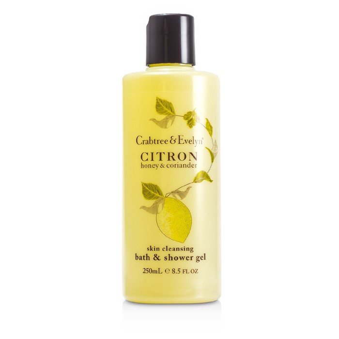 Crabtree & Evelyn Citron, Honey & Coriander Skin Cleansing Bath & Shower Gel 250ml/8.5ozProduct Thumbnail