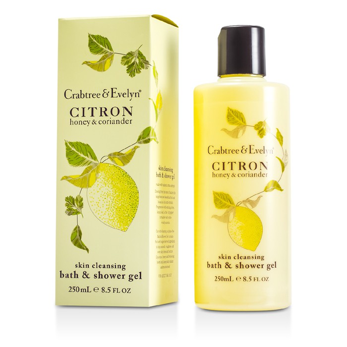 Crabtree & Evelyn Citron, Honey & Coriander Skin Cleansing Bath & Shower Gel - Gel Mandi 250ml/8.5ozProduct Thumbnail
