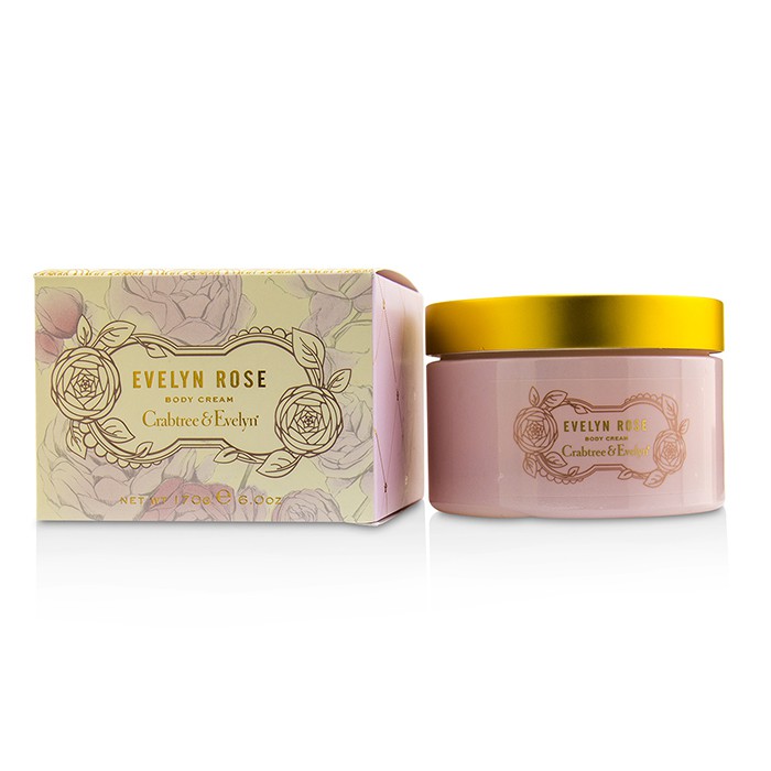 Crabtree & Evelyn Evelyn Rose Body Cream 170g/6ozProduct Thumbnail
