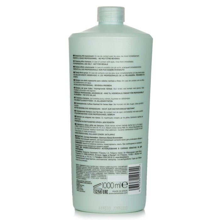 Kerastase Resistance Bain Volumifique Șampon cu Efect de Îngroșare (Pentru păr Fin) 1000ml/34ozProduct Thumbnail