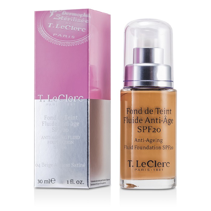 T. LeClerc Anti Ageing Fluid Foundation SPF 20 (pudel) 30ml/1ozProduct Thumbnail