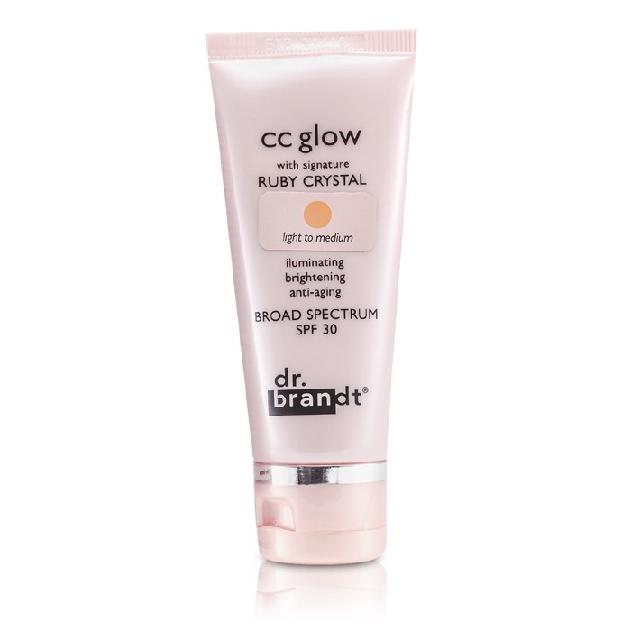 Dr. Brandt CC Glow with Signature Ruby Crystal Broad Spectrum SPF 30 (Light a Médio) 30g/1ozProduct Thumbnail