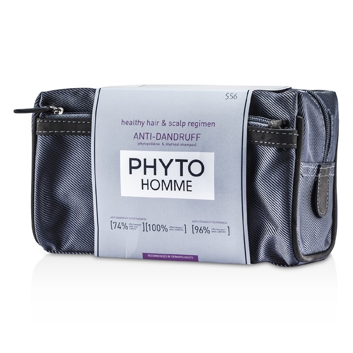 Phyto Homme Kit (Anti-Dandruff): Phytopolleine 25ml/0.84oz + Phytheol Intense Shampooing 100ml/3.3oz + Bag 2pcs+1bagProduct Thumbnail