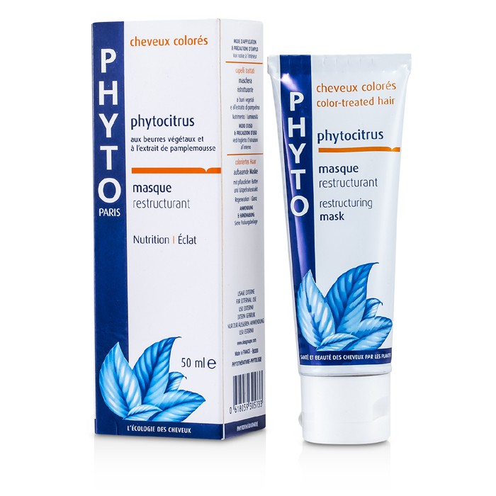 Phyto Phytocitrus Restructuring Mask (Color-Treated Hair) 50ml/1.7ozProduct Thumbnail