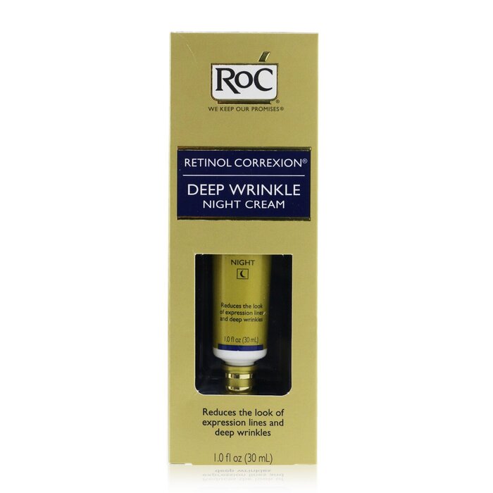 ROC Wypełniający zmarszczki krem na noc z retinolem Retinol Correxion Deep Wrinkle Night Cream 30ml/1ozProduct Thumbnail