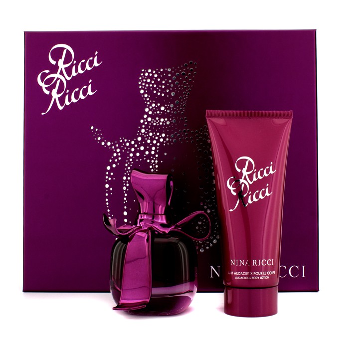Nina Ricci Ricci Ricci Set: Apă de Parfum Spray 50ml/1.7oz + Loţiune de Corp 100ml/3.4oz 2pcsProduct Thumbnail