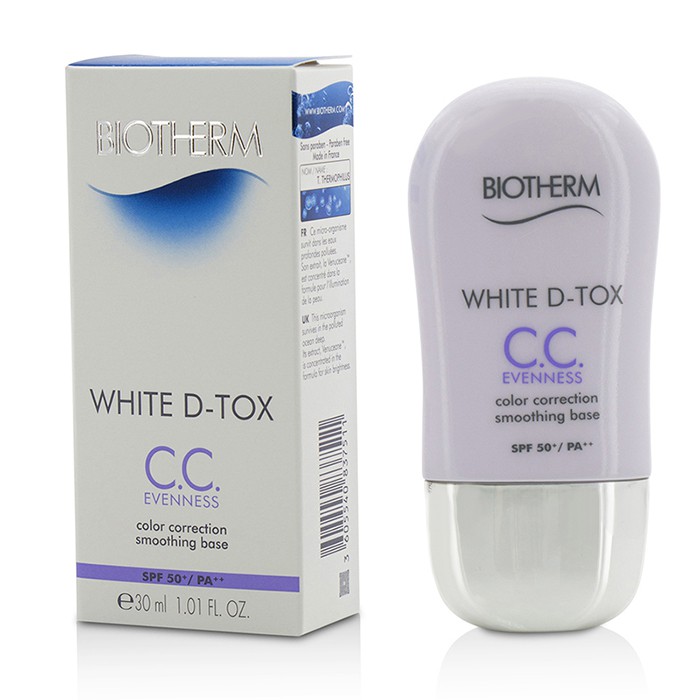Biotherm White D Tox CC väriä korjaava pehmentävä pohjustus SPF 50 30ml/1.01ozProduct Thumbnail
